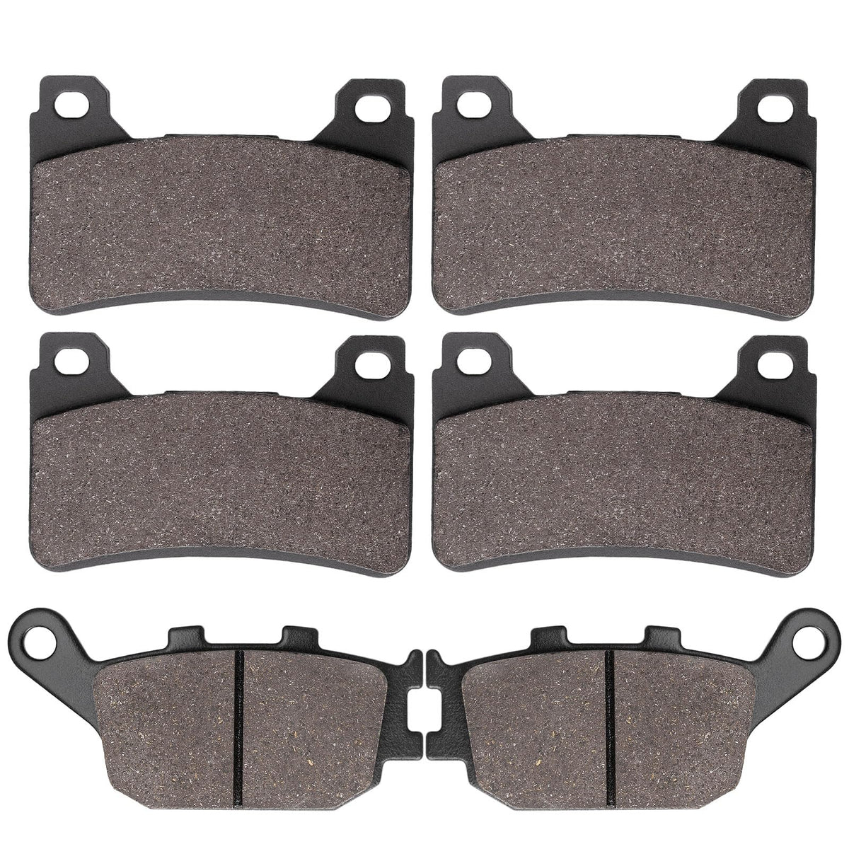SOLLON front and rear pads packaging showing fitment and benefits