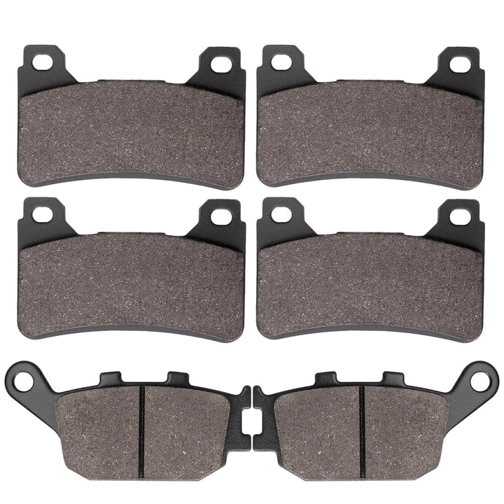 SOLLON front and rear pads packaging showing fitment and benefits