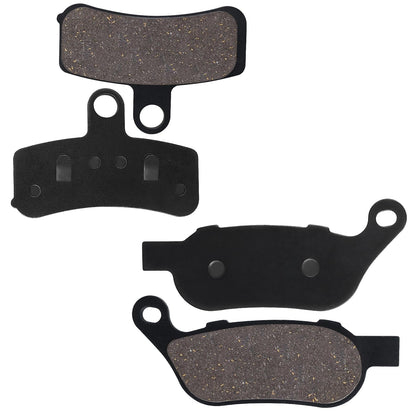 SOLLON front brake pad close-up showing precise fit and improved stopping