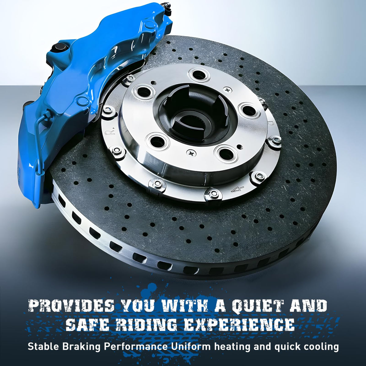 SOLLON front brake pad installed on Polaris RZR demonstrating improved stopping reliability
