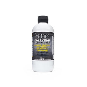 Solution Finish front label showing 12 oz bottle and product name benefits