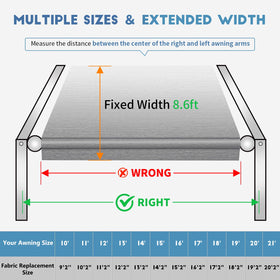 Somokg fabric next to ruler showing accurate size and easy fit verification