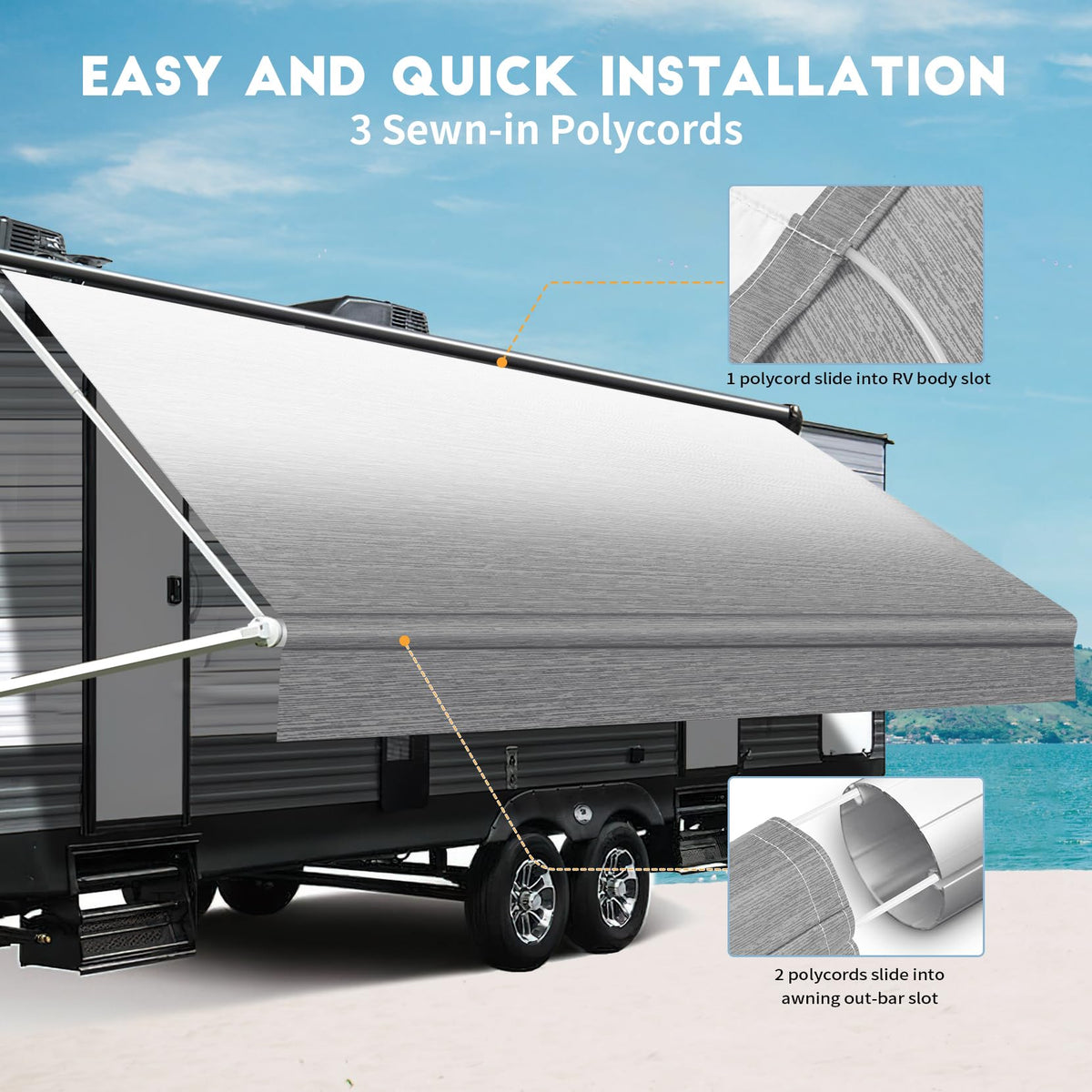 Somokg fabric shedding heavy rain demonstrating waterproof protection