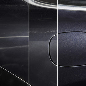 SONAX Perfect Finish in a detailing bay with tools, professional finish and workflow benefit