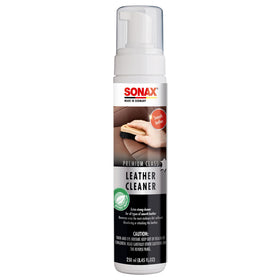 SONAX bottle front packaging showing label and benefit of deep-cleaning