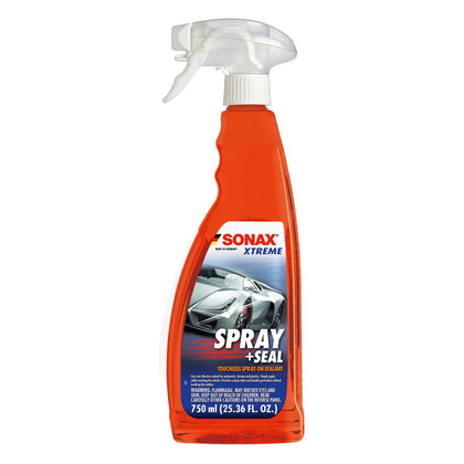 SONAX bottle front view showing product and easy-spray benefit