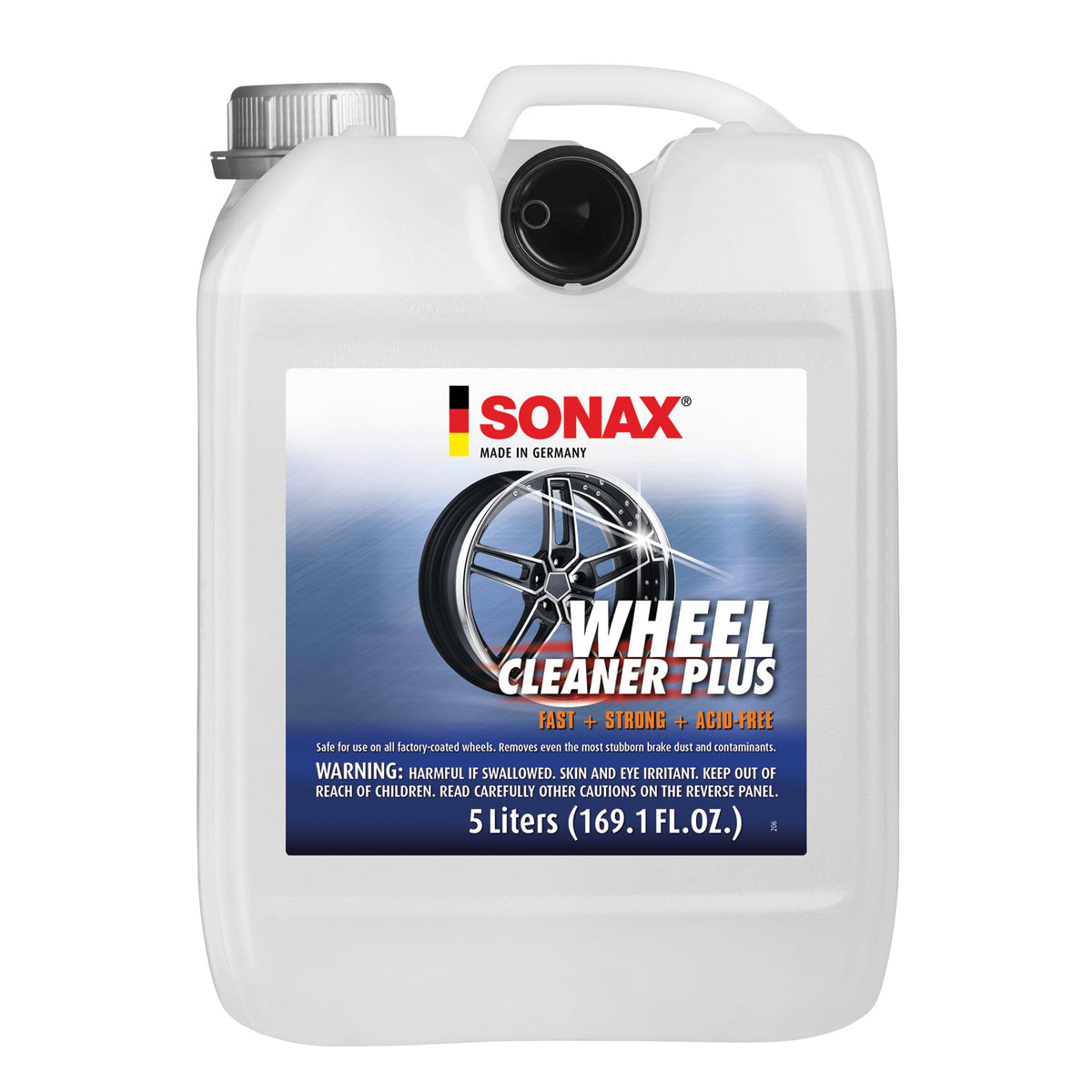 SONAX front label view showing product identity and capacity for easy recognition