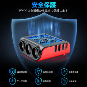 SONRU installed in a car cupholder for convenient passenger access and neat cable management