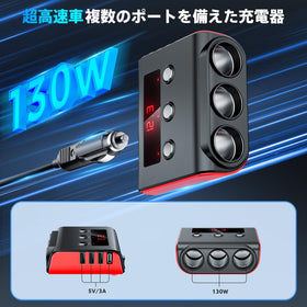 SONRU side view highlighting three fast USB PD ports and charging status indicators