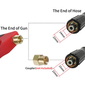 Sooprinse curved wand close-up showing angled reach and precision