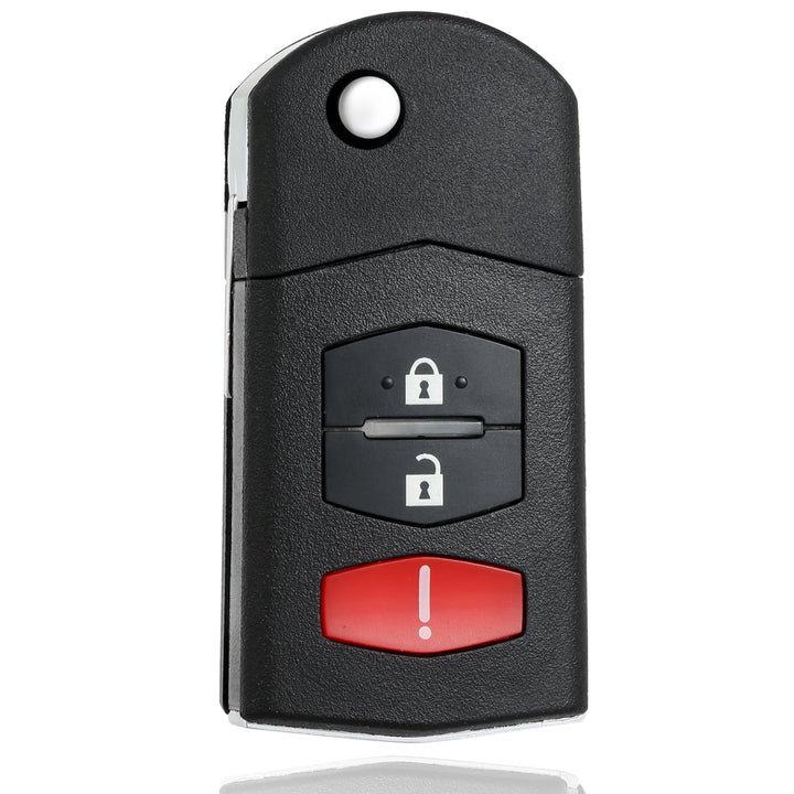 Soovgle front view key fob showing button design and fit benefit