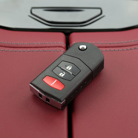 Soovgle remote in hand to show size and ergonomic handling benefit