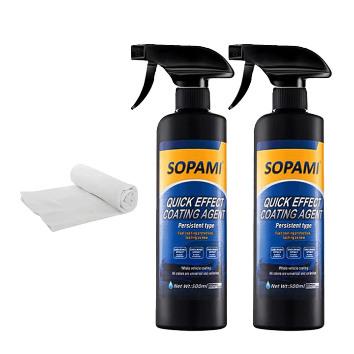 SOPAMI bottle front view showing product and brand with clear benefits