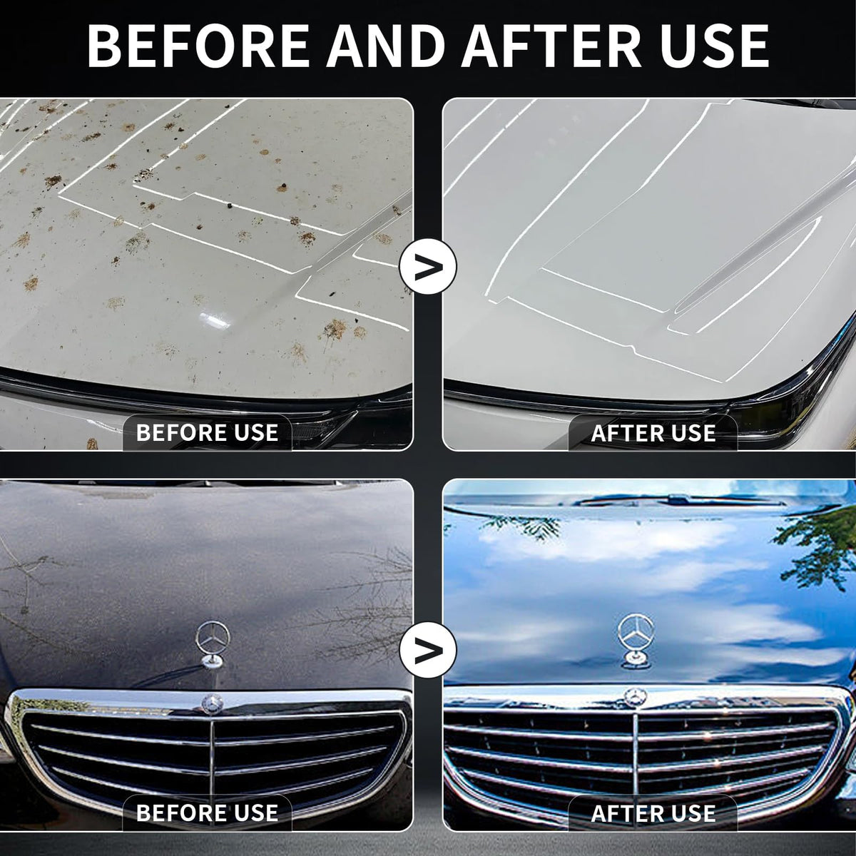 SOPAMI being wiped on glass showing streak-free clarity benefit