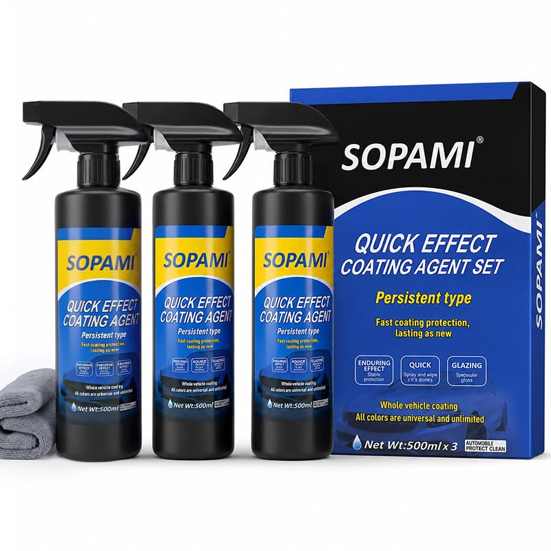 SOPAMI front packaging spray bottle showing product and branding benefits