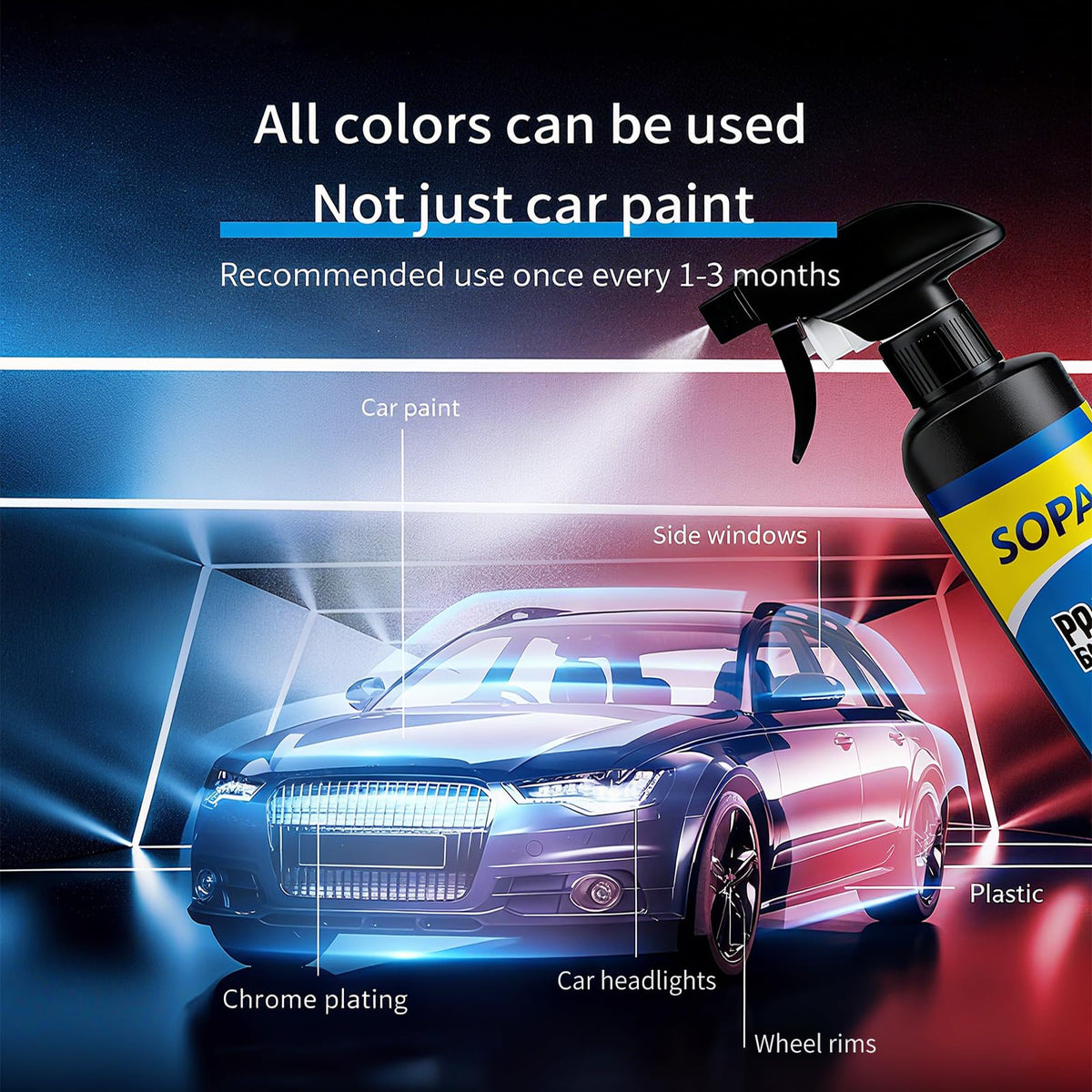 SOPAMI used in driveway detailing, shows professional-looking results at home