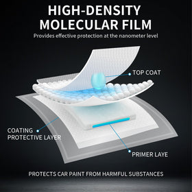 SOPAMI on glass chrome and plastic, showing safe multi-surface benefit