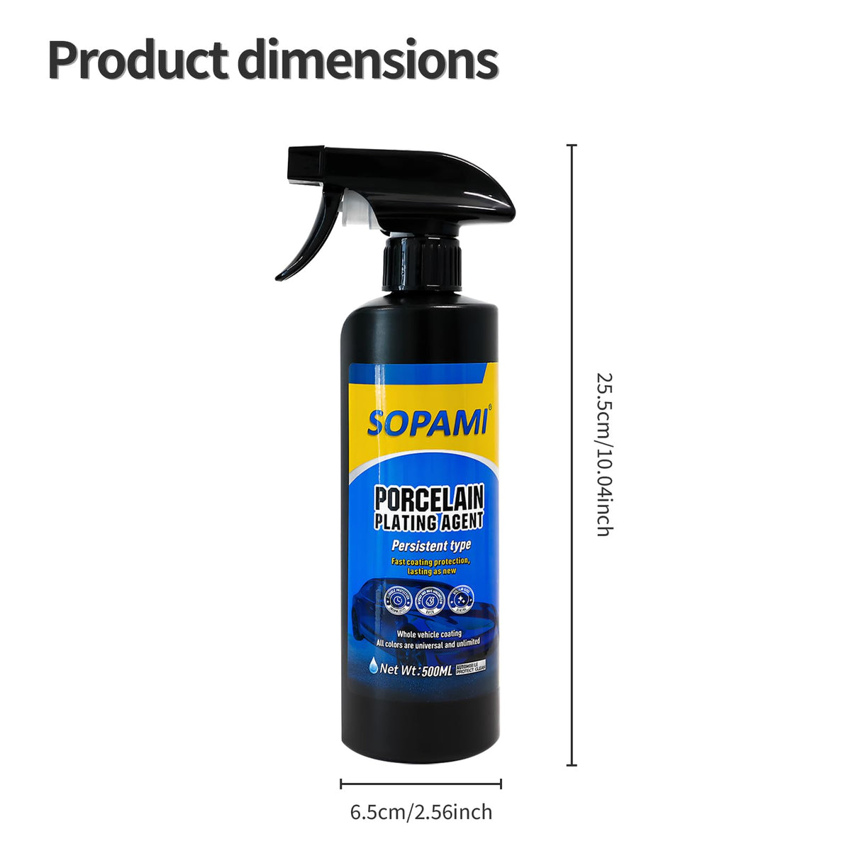 SOPAMI kit with microfiber towel illustrating convenience and included cloth