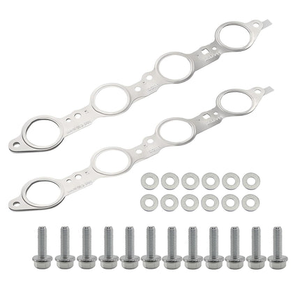 Sorello front packaging showing gasket kit and included bolts for easy replacement