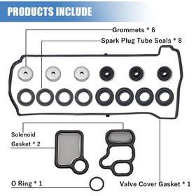 Sorello gasket material macro texture showing heat and oil resistance