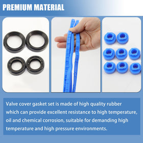Sorello gasket beside ruler showing accurate sizing for correct OEM replacement fit