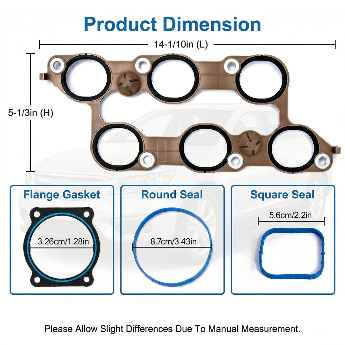 Sorello product label with OE numbers for easy part confirmation