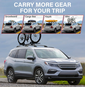 Soruci carrying bike rack in use illustrating stable transport of bikes