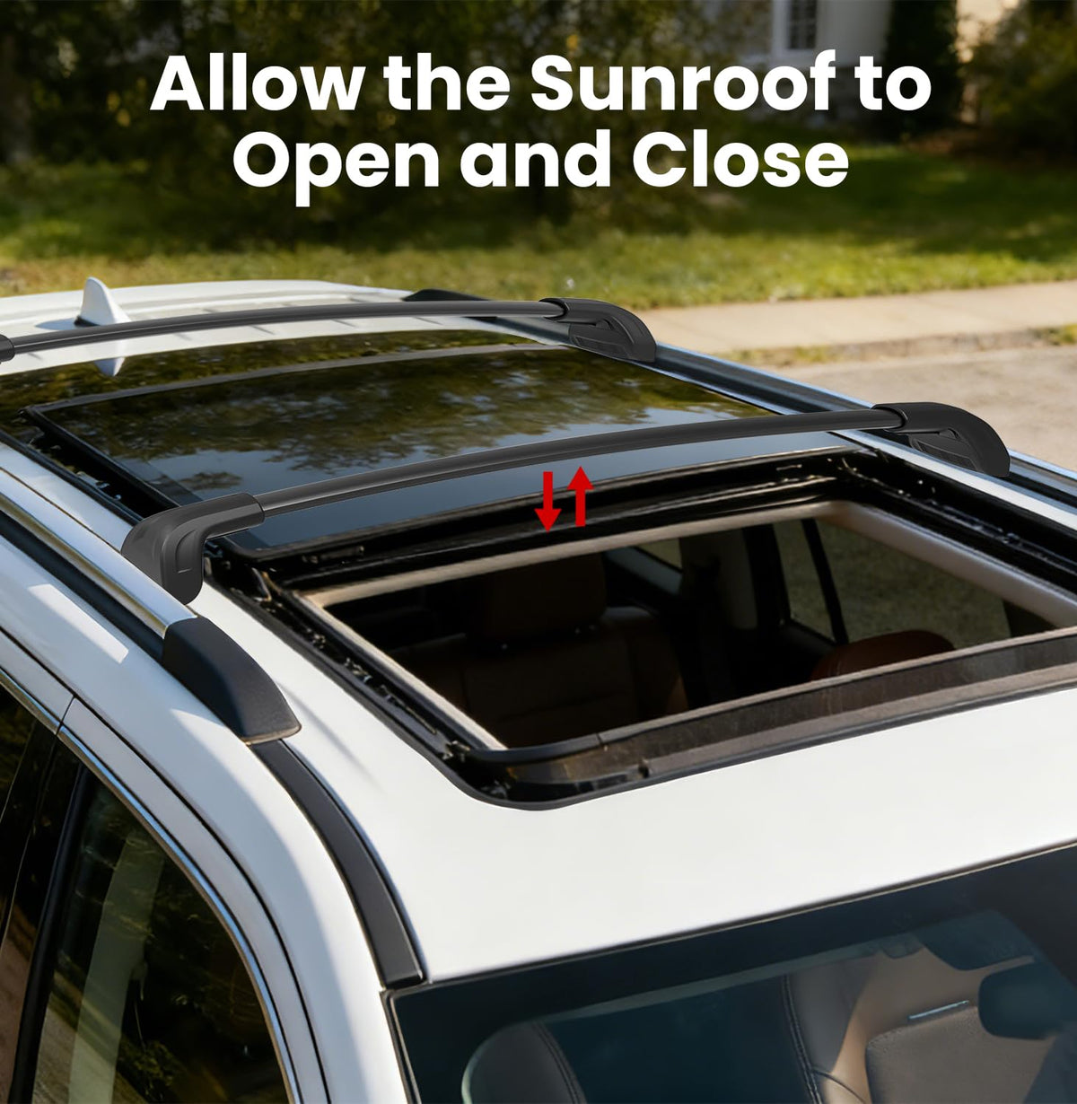 Soruci installed with bike rack and box maximizing cargo versatility