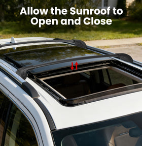 Soruci installed with bike rack and box maximizing cargo versatility