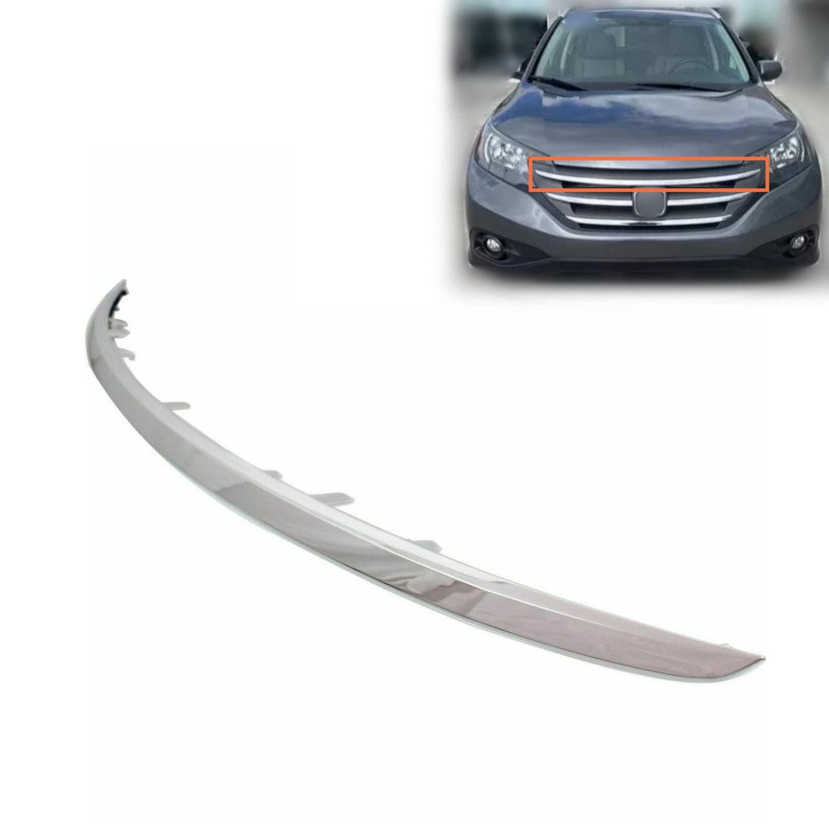 sosega front grille molding front view showing fit and finish