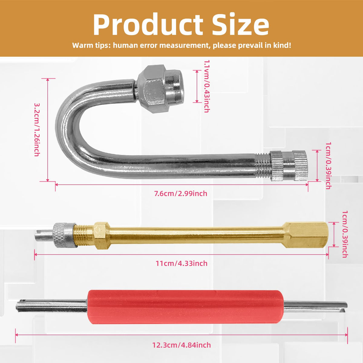 soujkooy 180° elbow close-up showing angle and easier valve access