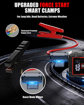 Soulor next to smartphone illustrating compact size and easy portability