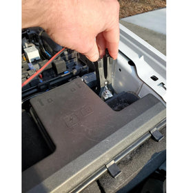 Sound Troubleshooting alligator battery clips connected, secure power hookup benefit