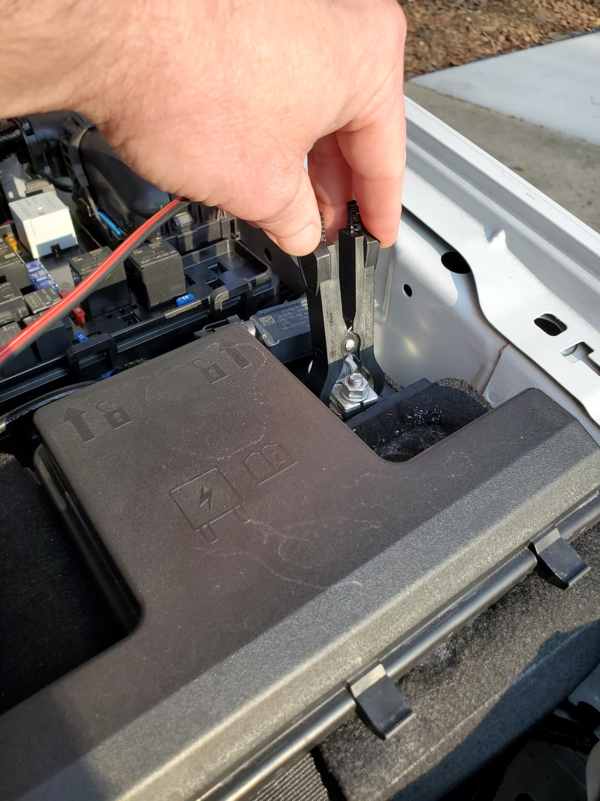 Sound Troubleshooting held in hand for size comparison, compact for toolbox portability