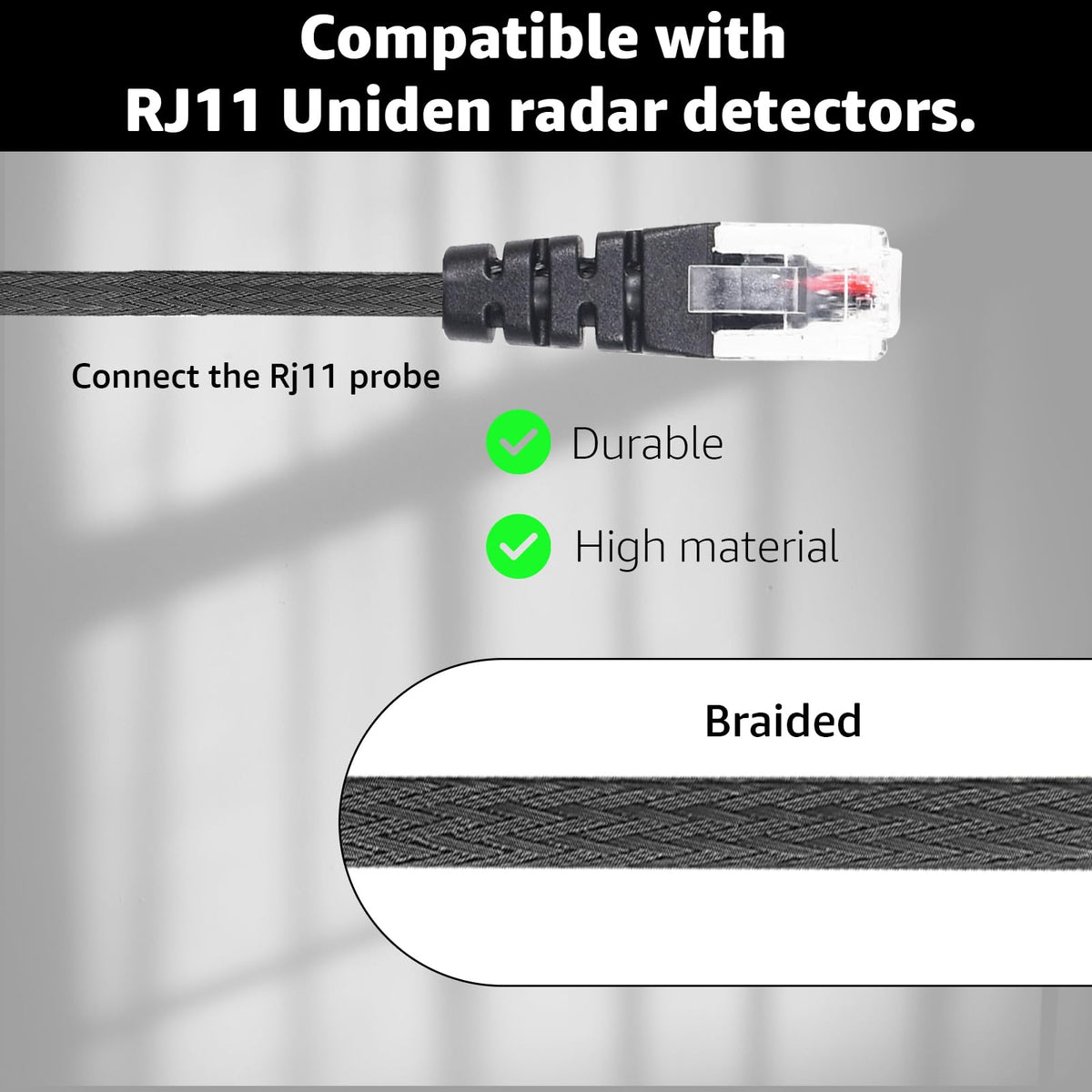 Sousery scale comparison with detector illustrating compact cord length