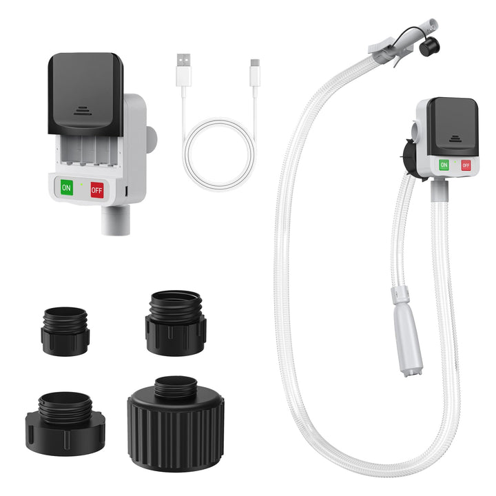 sowhat pump front view showing compact design and easy handling benefits