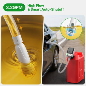 sowhat nozzle close-up with automatic shut-off sensor for spill prevention