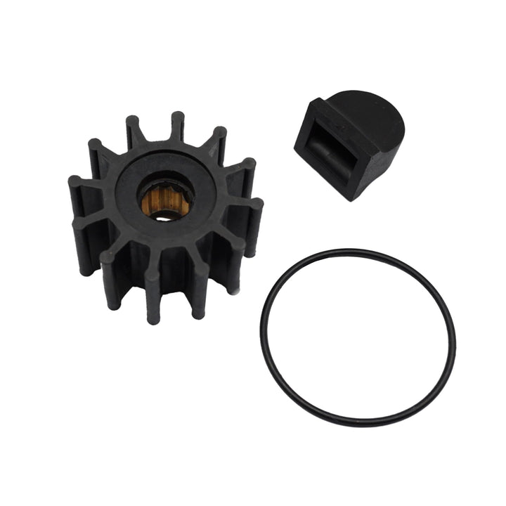 SOXAMARINE front view of impeller kit showing parts for quick replacement