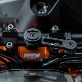 SP CONNECT side profile of Moto Mount Pro illustrating slim durable design