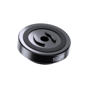SP CONNECT SPC+ front view showing compact anti-vibration head and secure interface for safer phones