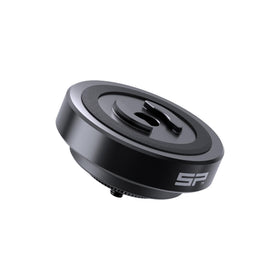 SP CONNECT SPC+ installed on a motorcycle mount demonstrating vibration isolation and firm hold