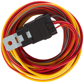 Spal connector close-up highlighting secure terminals and quick hookup