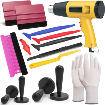 Spanno heat gun front view showing tool and ergonomic grip for controlled heating