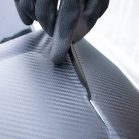 Spanno kit used during a car wrap in progress for professional results