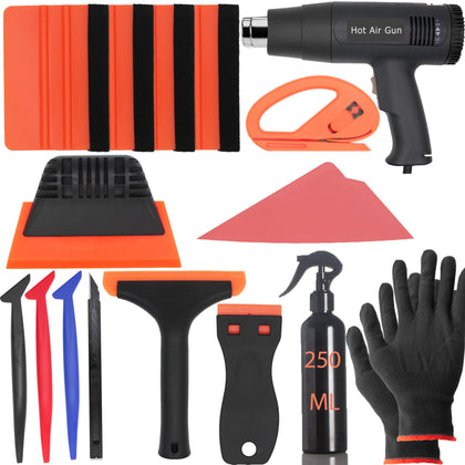 Spanno Tools heat gun front view showing compact design and fast heating benefits