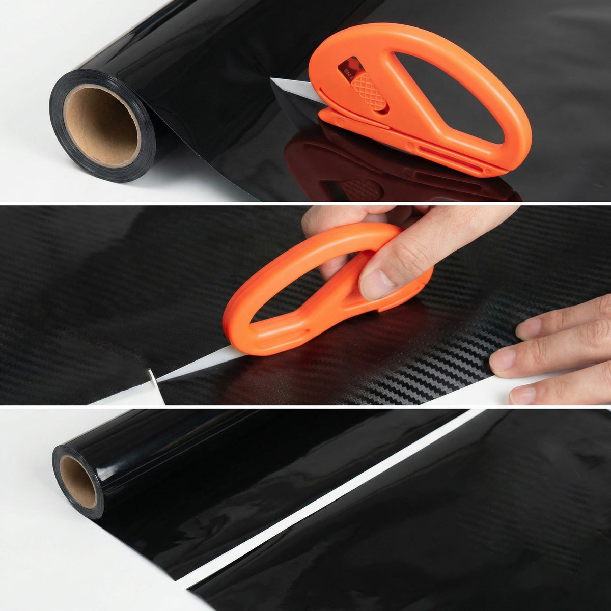 Spanno Tools assorted multi-shape squeegees laid out for varied application needs