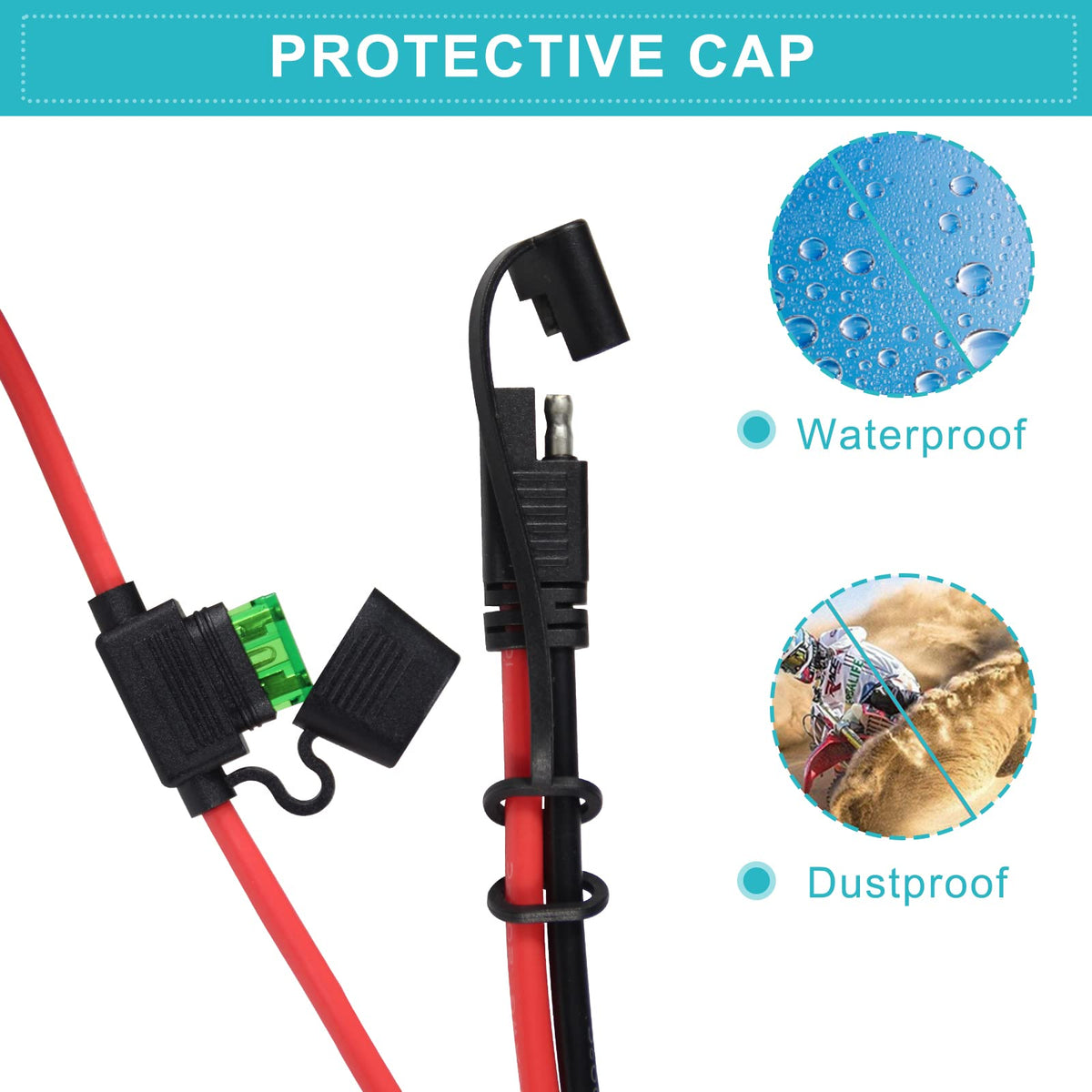SPARKING five harnesses bundled compactly for organized storage benefit