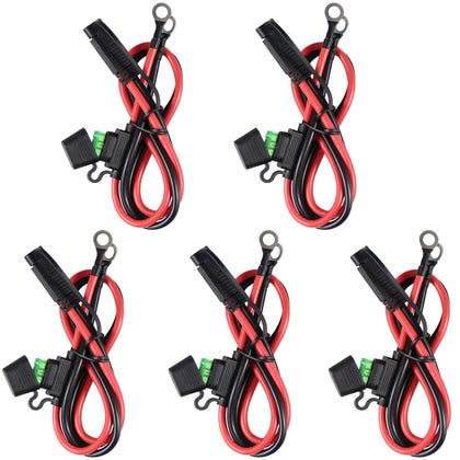 SPARKING 5-pack harnesses front view showing compact packaging and five cables