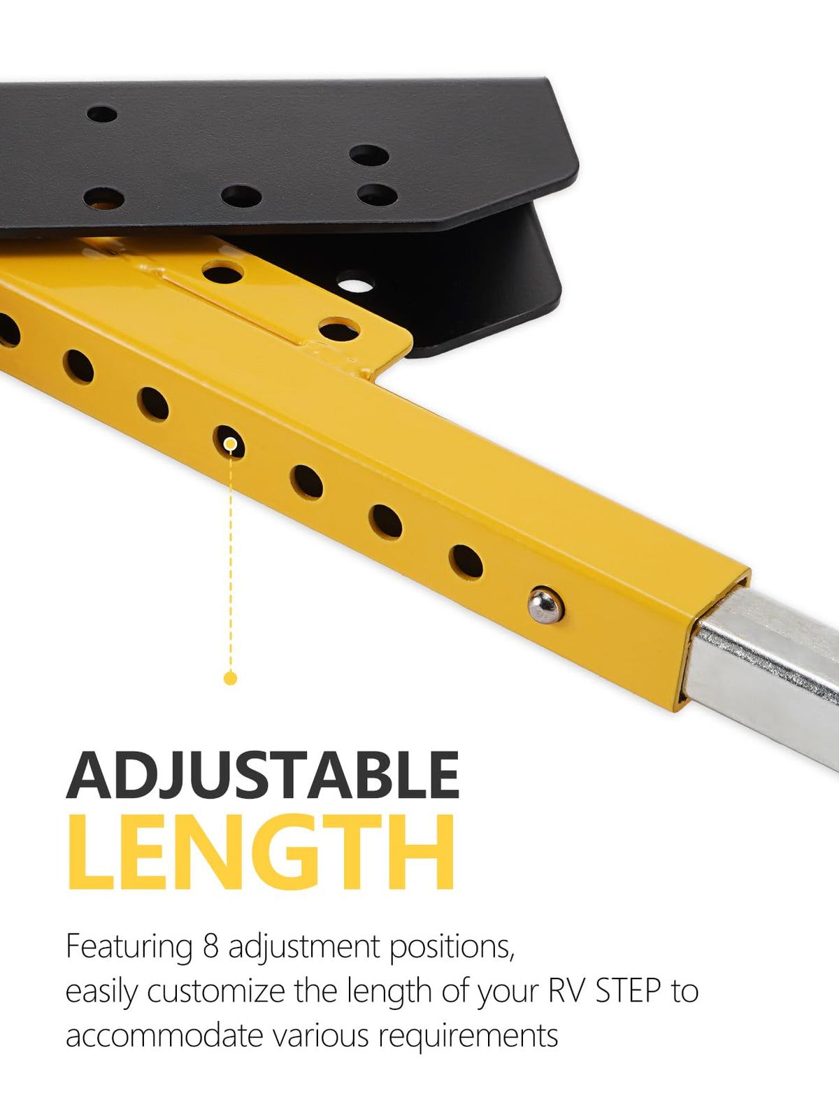 SPARKWHIZ closeup of height adjustment locking mechanism for secure fit