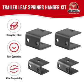 SPARKWHIZ kit installed on axle demonstrating fit and reliable trailer alignment